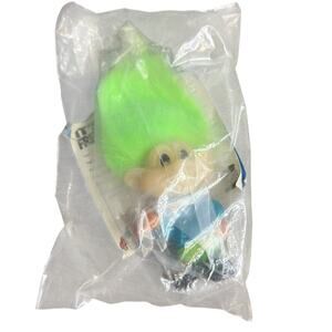 Unopened Burger King Kids Club Glow in the Dark Jaws Troll 1993 New in Package